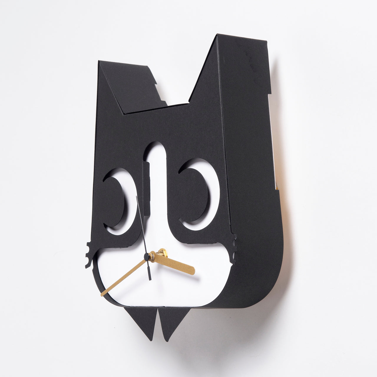 Tuxedo Cat Wall Clock